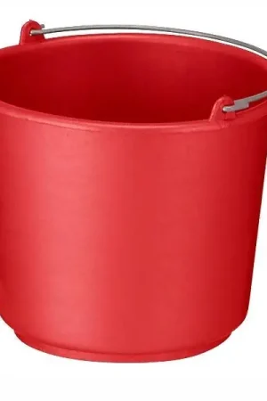 Bouwemmer ROOD 12 LITER Bestel Nu